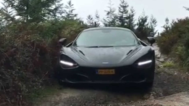 Πήγε τη McLaren σε δρόμο για 4Χ4!